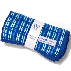 United Airlines Polaris X Saks Fifth Avenue Blanket Nicholas Daley Design LTD ED